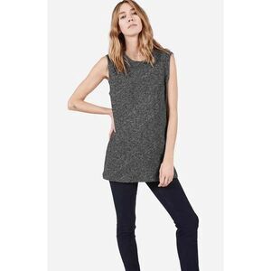 ✨Everlane Dark Heathered Grey Wool Blend Sleeveless Top✨
